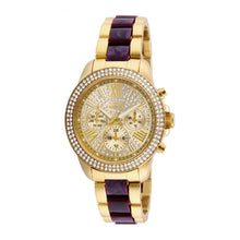 Cargar imagen en el visor de la galería, RELOJ PARA MUJER INVICTA ANGEL 20508 - PÚRPURA, DORADO