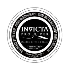Cargar imagen en el visor de la galería, RELOJ PARA HOMBRE INVICTA PRO DIVER 22339 - NEGRO, ACERO
