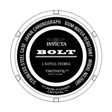 Cargar imagen en el visor de la galería, RELOJ DEPORTIVO PARA HOMBRE INVICTA BOLT 25687 - NEGRO