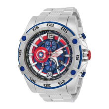 Cargar imagen en el visor de la galería, RELOJ CAPITÁN AMÉRICA PARA HOMBRE INVICTA MARVEL 32501 - PLATEADO
