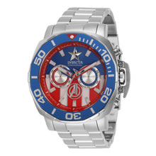 Cargar imagen en el visor de la galería, RELOJ CAPITÁN AMÉRICA PARA HOMBRE INVICTA MARVEL 35098 - PLATEADO