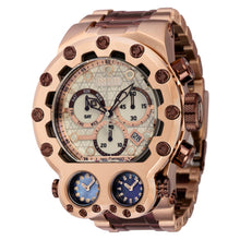 Cargar imagen en el visor de la galería, RELOJ PARA HOMBRE INVICTA RESERVE 35101 - ORO ROSA, MARRÓN