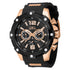 RELOJ DEPORTIVO PARA HOMBRE INVICTA I-FORCE 39989 - NEGRO, ORO ROSA
