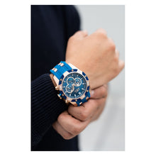 Cargar imagen en el visor de la galería, RELOJ DEPORTIVO PARA HOMBRE INVICTA SPEEDWAY 40053 - AZUL, ORO ROSA