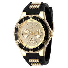 Cargar imagen en el visor de la galería, RELOJ DEPORTIVO PARA MUJER INVICTA AVIATOR 49892 - NEGRO, DORADO