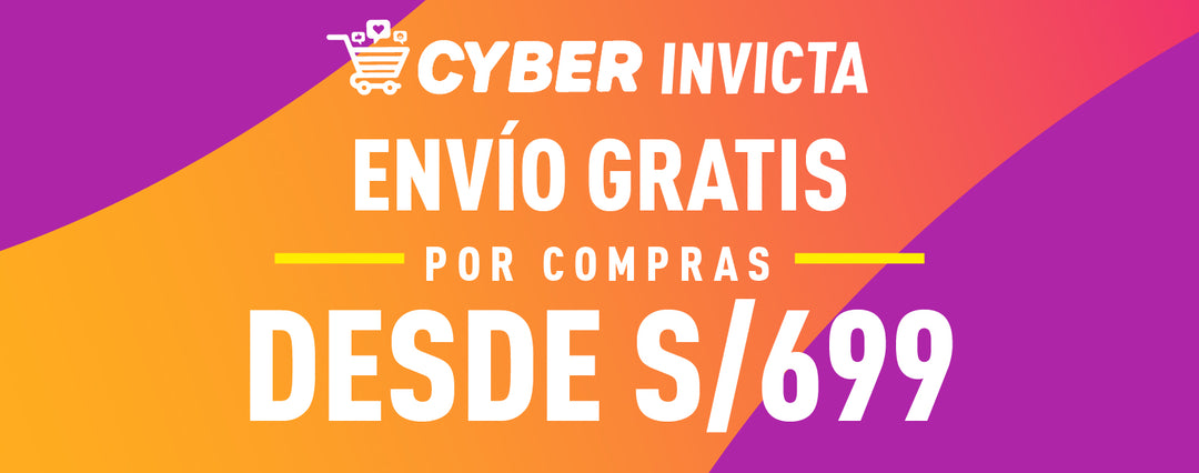 CYBER INVICTA - ENVÍO GRATIS POR COMPRAS DESDE S/699