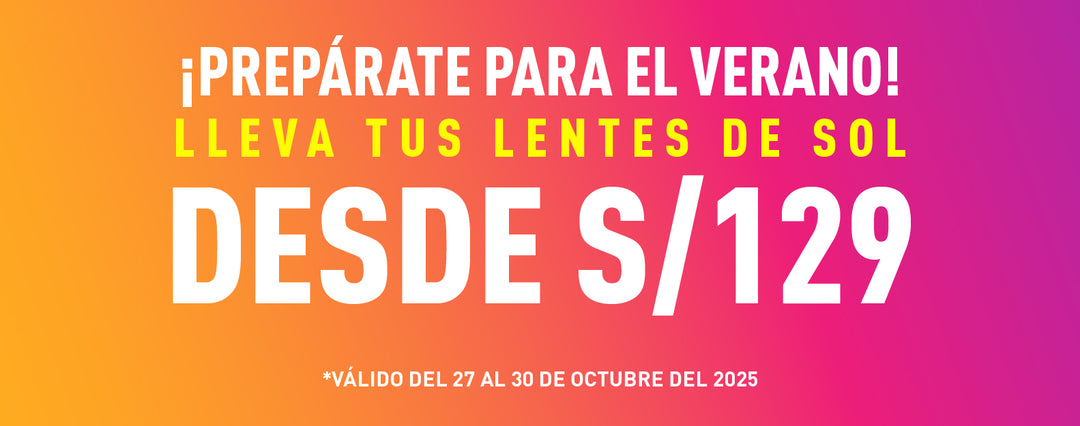 LENTES DE SOL DESDE S/ 129
