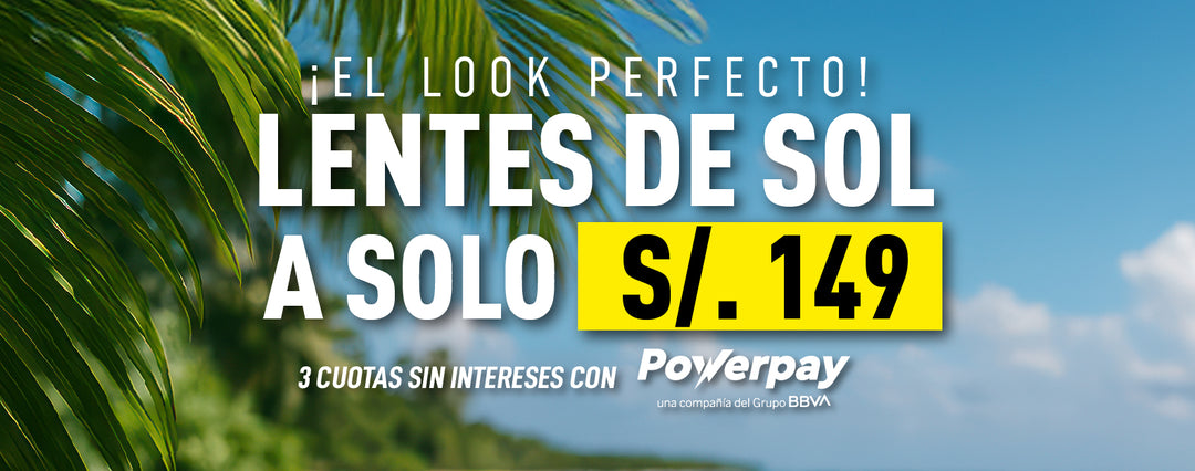 LENTES DE SOL A SOLO S/ 149