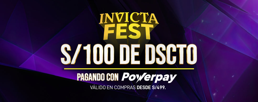 INVICTA + POWERPAY: 3 CUOTAS SIN INTERESES