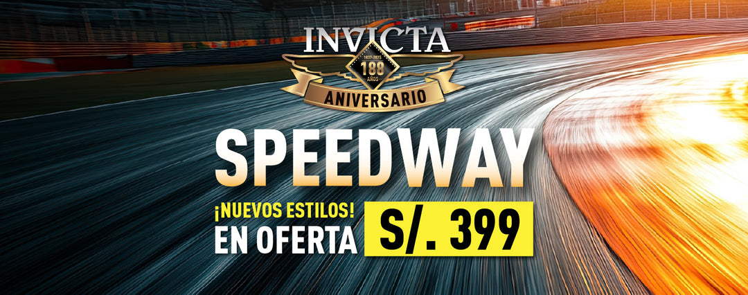 RELOJES INVICTA SPEEDWAY A SOLO S/ 399