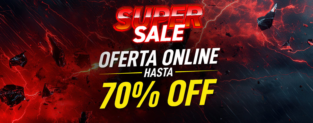 SUPER SALE - HASTA 70% OFF