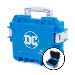 CAJA DE IMPACTO INVICTA DC3-DCCOMICS AZUL