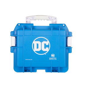 CAJA DE IMPACTO INVICTA DC3-DCCOMICS AZUL