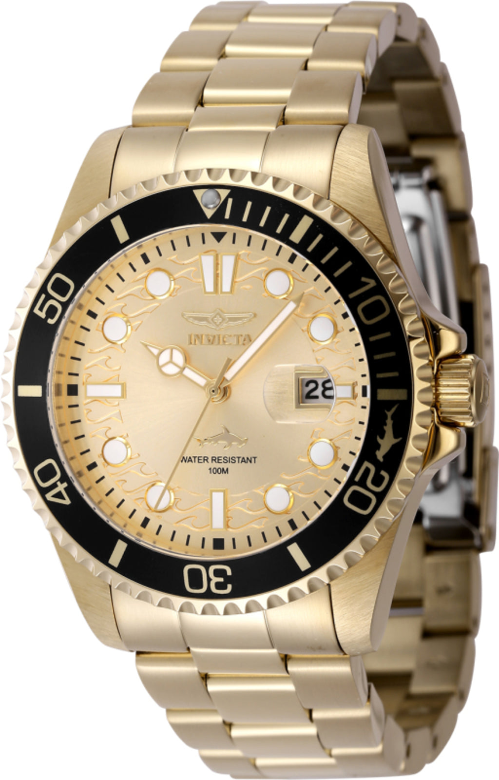 RELOJ  PARA HOMBRE INVICTA PRO DIVER 48376 - ORO