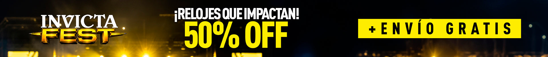 50% OFF + ENVÍO GRATIS