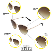 Cargar imagen en el visor de la galería, LENTES DE SOL INVICTA SPECIALTY  UNISEXO - I37147-SPE-09-02