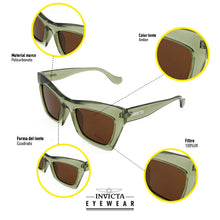 Cargar imagen en el visor de la galería, LENTES DE SOL INVICTA ANGEL  UNISEXO - I21695-ANG-T05-P20