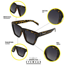 Cargar imagen en el visor de la galería, LENTES DE SOL INVICTA WILDFLOWER  UNISEXO - I37277-WIL-40-G03