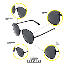 Cargar imagen en el visor de la galería, LENTES DE SOL INVICTA PRO DIVER  UNISEXO - I40005-PRO-31-V03