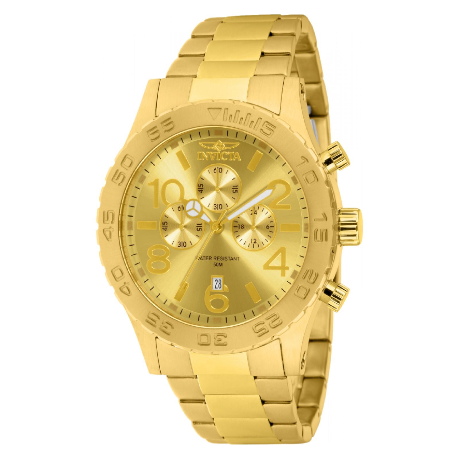 RELOJ CLÁSICO PARA HOMBRE INVICTA SPECIALTY 1270 DORADO