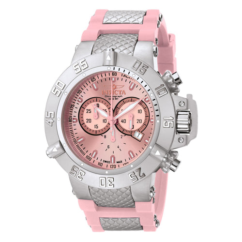 RELOJ DEPORTIVO PARA HOMBRE INVICTA SUBAQUA 1383 - PINK, STEEL