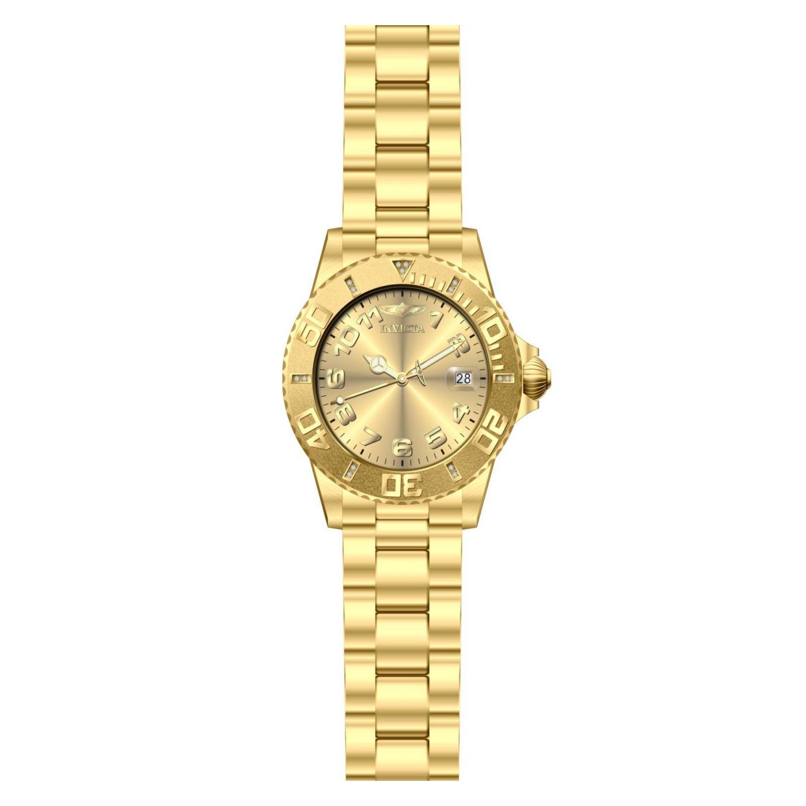 RELOJ PARA MUJER INVICTA PRO DIVER 15249 DORADO – Invicta Perú