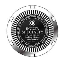 Cargar imagen en el visor de la galería, RELOJ CLÁSICO PARA HOMBRE INVICTA SPECIALTY 6620 - ACERO