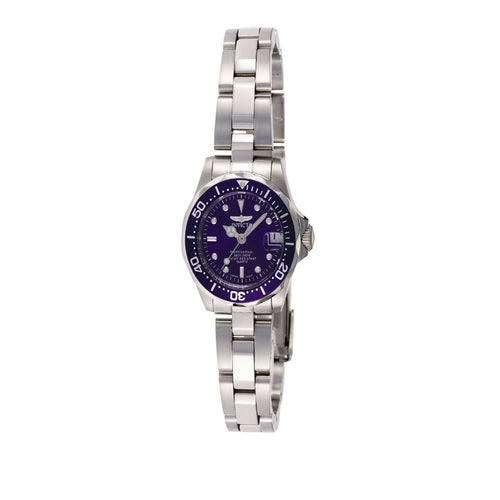 RELOJ  PARA MUJER INVICTA PRO DIVER 9177 - PLATEADO