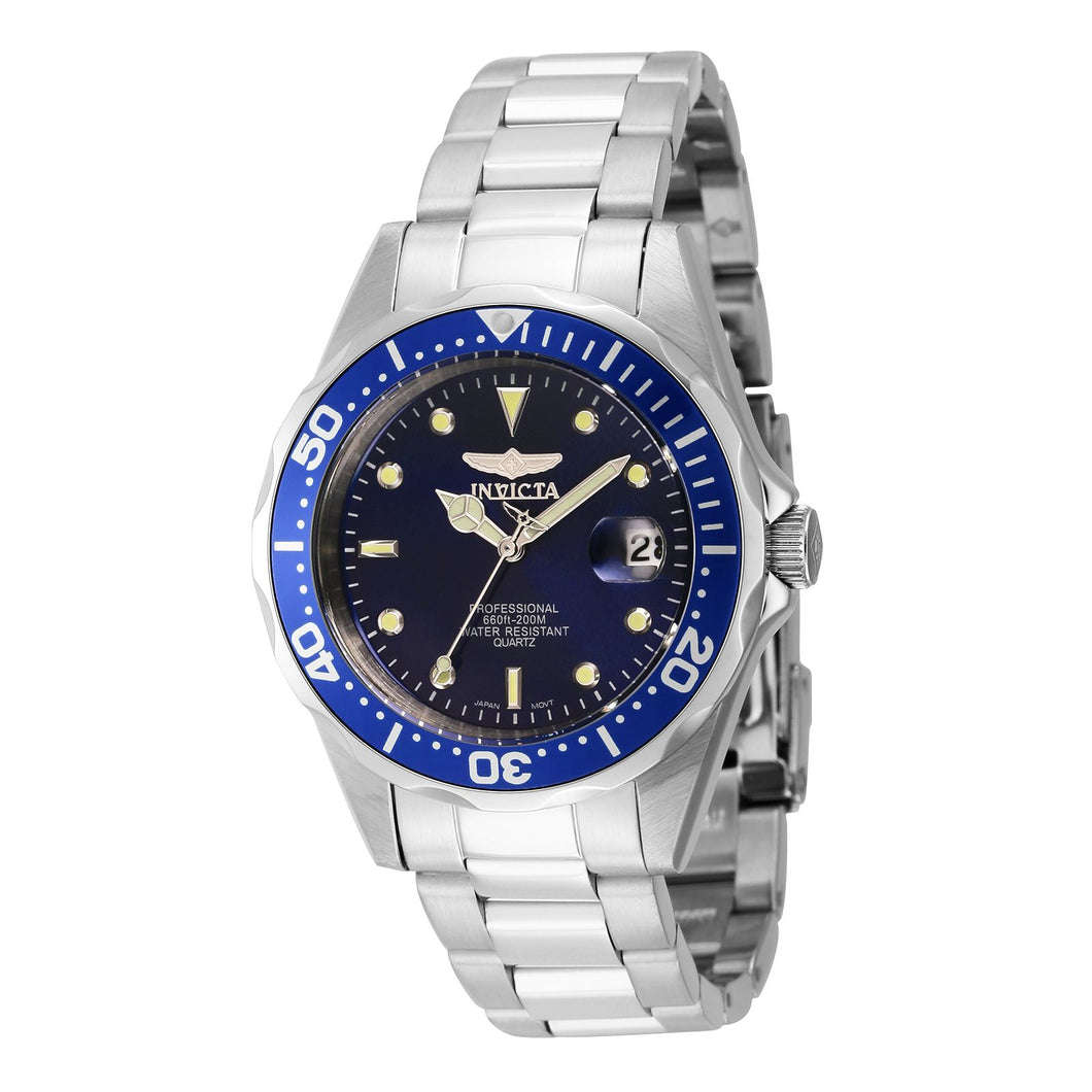 RELOJ  PARA HOMBRE INVICTA PRO DIVER 9204 - PLATEADO