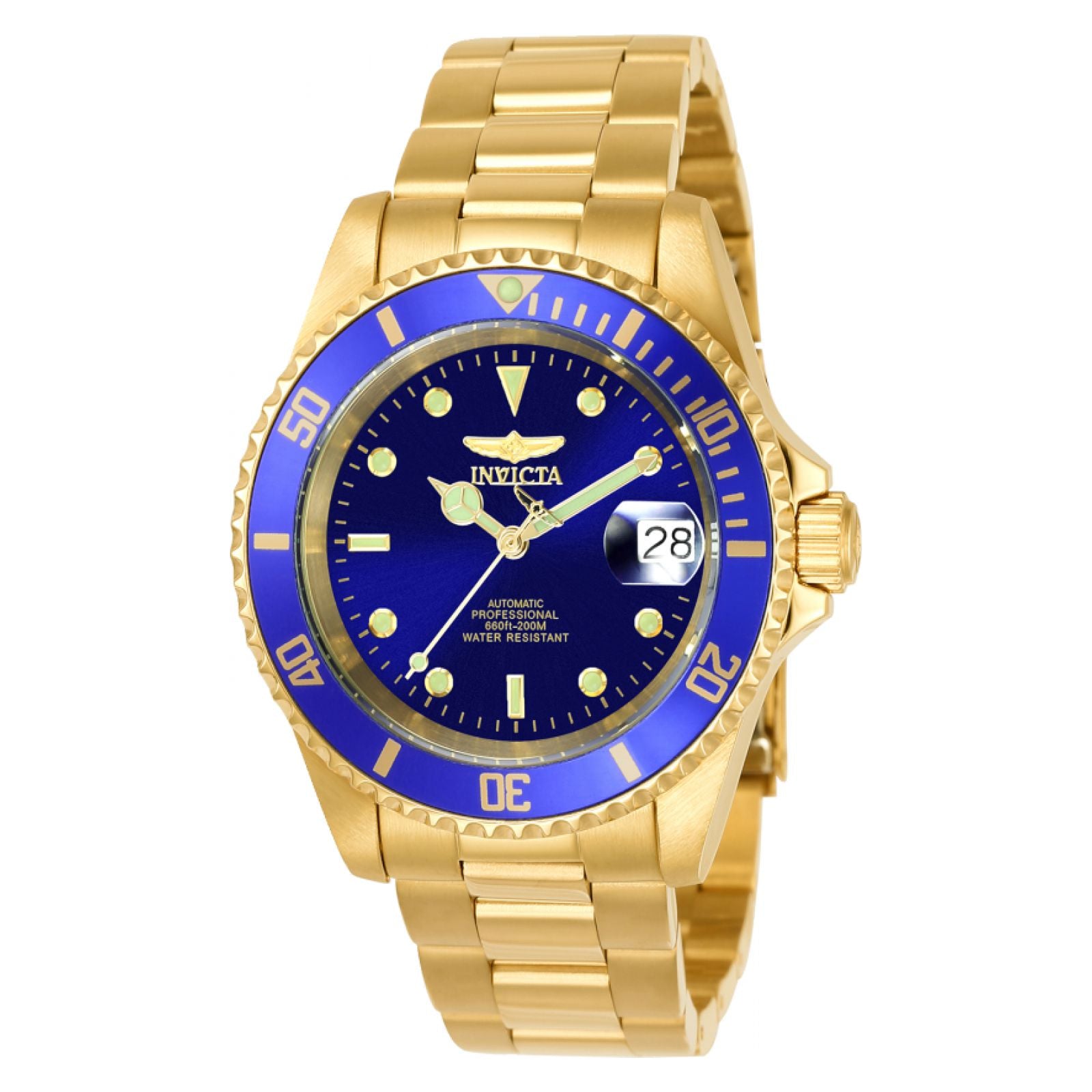 RELOJ PARA HOMBRE INVICTA PRO DIVER 8930OB DORADO Invicta Peru