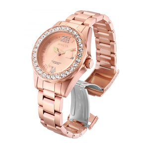 RELOJ  PARA MUJER INVICTA PRO DIVER 15253 - ORO ROSA