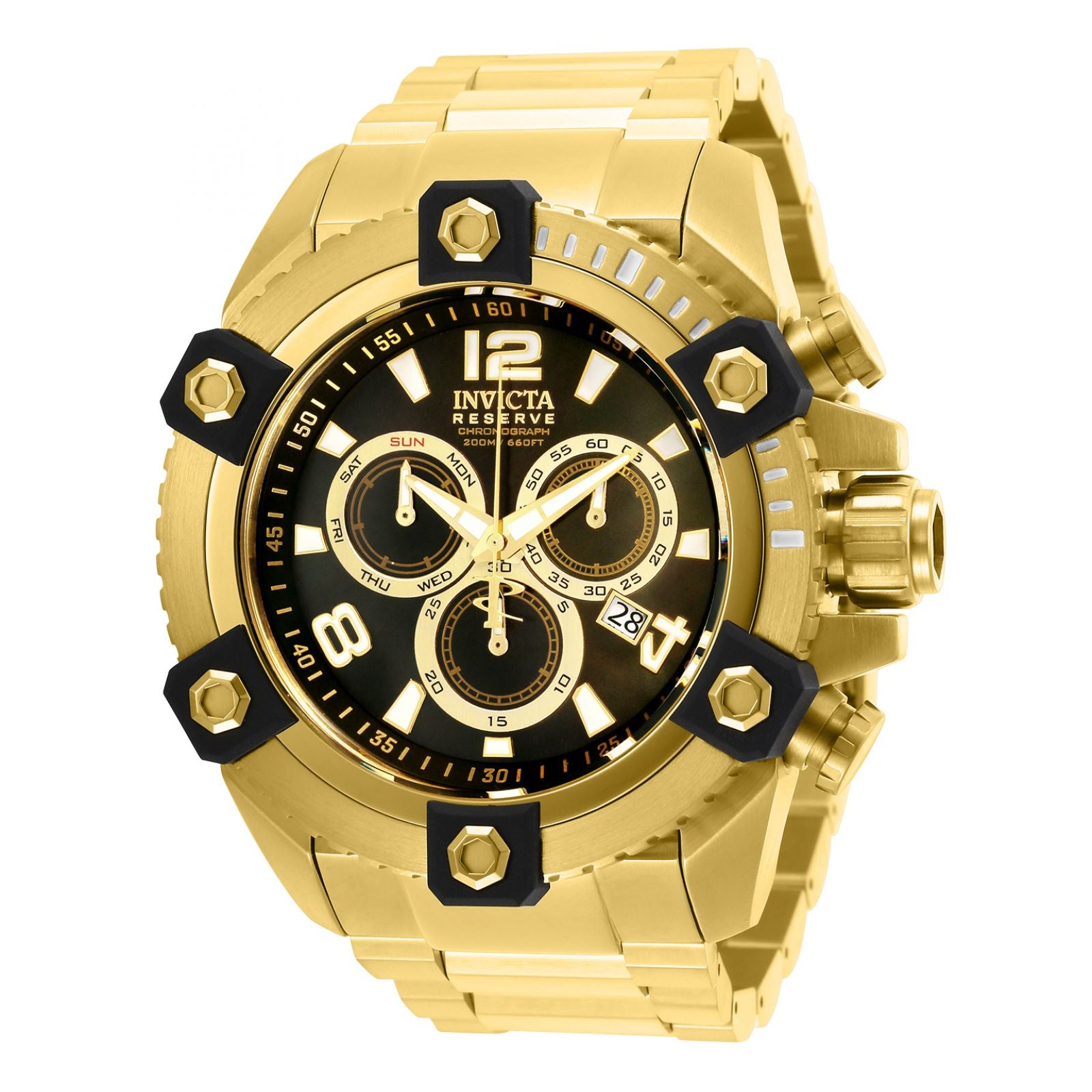 RELOJ PARA HOMBRE INVICTA RESERVE 15827 DORADO – Invicta Perú