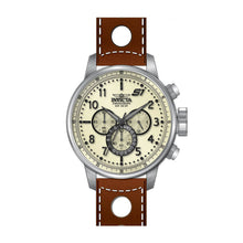 Cargar imagen en el visor de la galería, RELOJ CLÁSICO PARA HOMBRE INVICTA S1 RALLY 16009 - MARRÓN CLARO, BLANCO