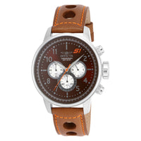 RELOJ CLÁSICO PARA HOMBRE INVICTA S1 RALLY 16015 - MARRÓN CLARO, NARANJA