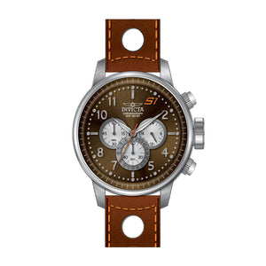 RELOJ CLÁSICO PARA HOMBRE INVICTA S1 RALLY 16015 - MARRÓN CLARO, NARANJA