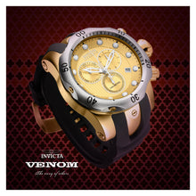 Cargar imagen en el visor de la galería, RELOJ DEPORTIVO PARA HOMBRE INVICTA VENOM 16151 - ORO NEGRO