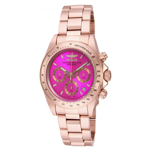 RELOJ  PARA MUJER INVICTA SPEEDWAY 16657 - ORO ROSA