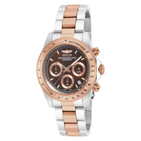 RELOJ  PARA HOMBRE INVICTA SPEEDWAY 17029 - ORO ROSA, ACERO