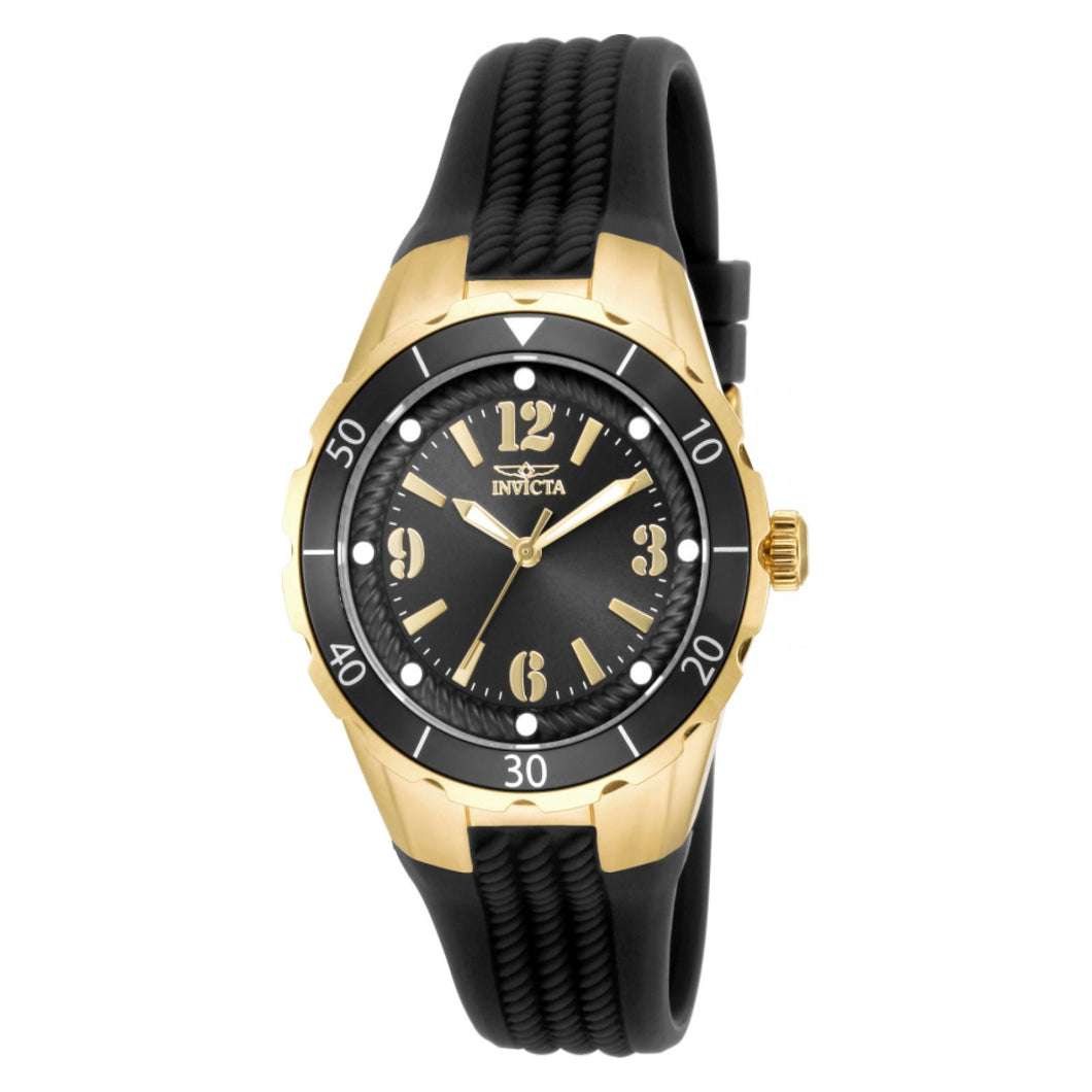 RELOJ DEPORTIVO PARA MUJER INVICTA ANGEL 17486 - NEGRO