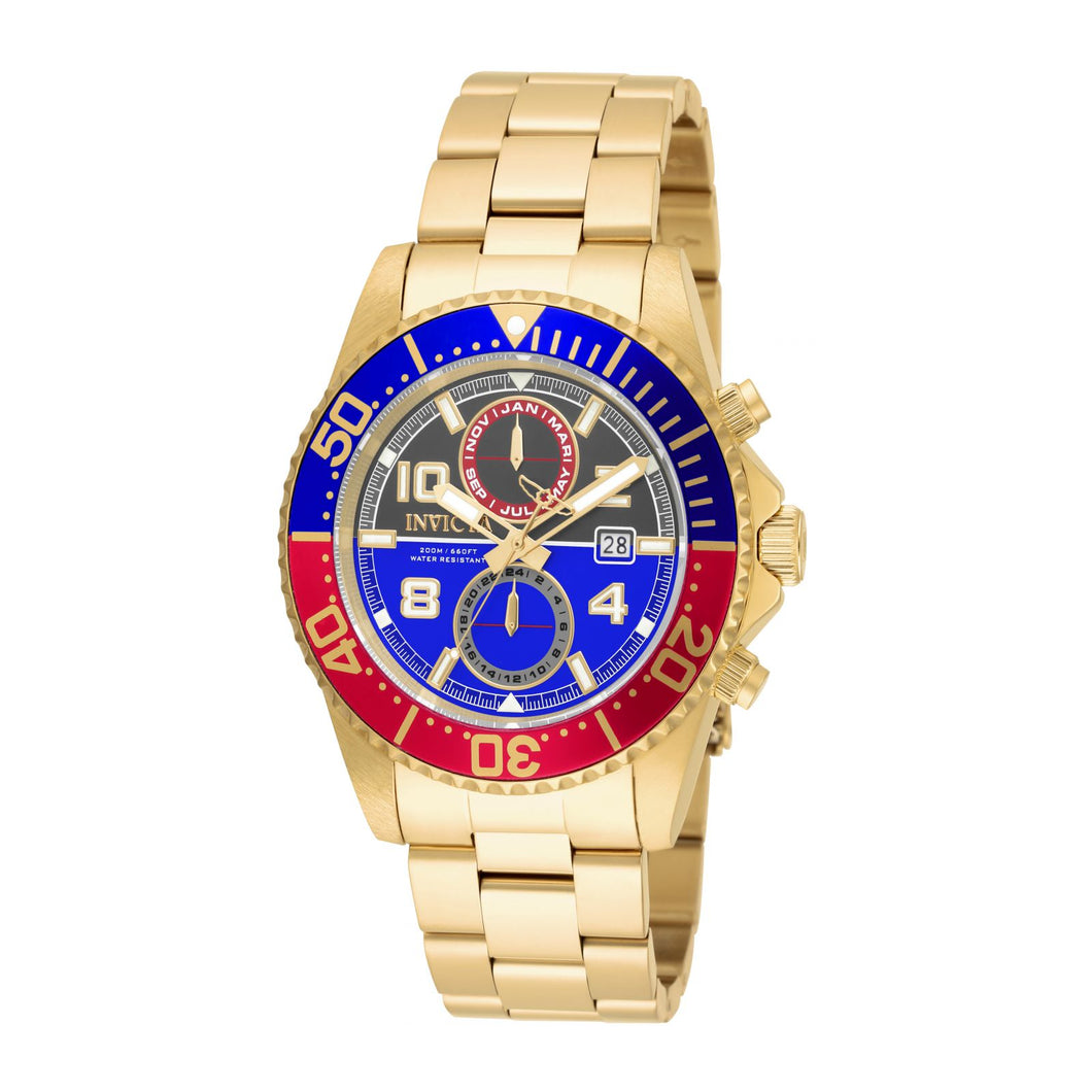 RELOJ  PARA HOMBRE INVICTA PRO DIVER 18519 - DORADO