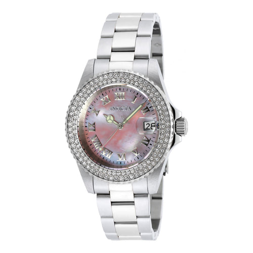 RELOJ  PARA MUJER INVICTA ANGEL 19874 - PLATEADO