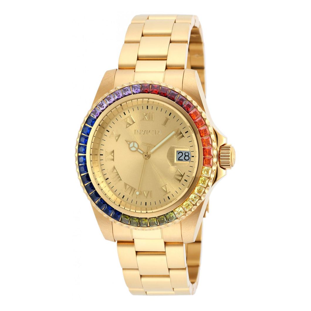 RELOJ  PARA MUJER INVICTA ANGEL 20022 - DORADO