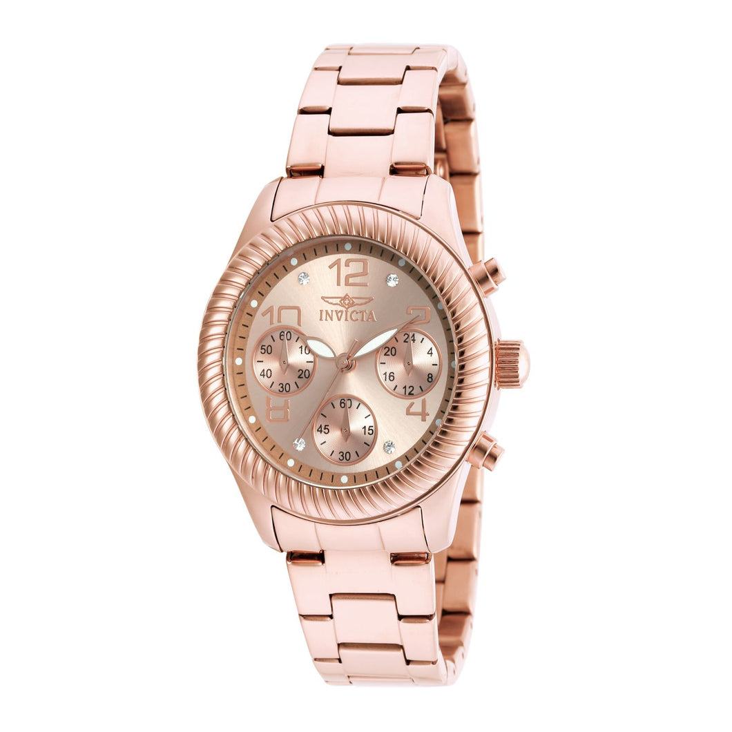 RELOJ  PARA MUJER INVICTA ANGEL 20267 - ROSA   ORO