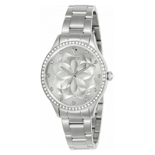 RELOJ  PARA MUJER INVICTA WILDFLOWER 24536 - PLATEADO