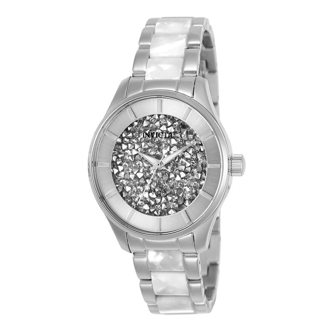 RELOJ  PARA MUJER INVICTA ANGEL 25246 - PLATEADO