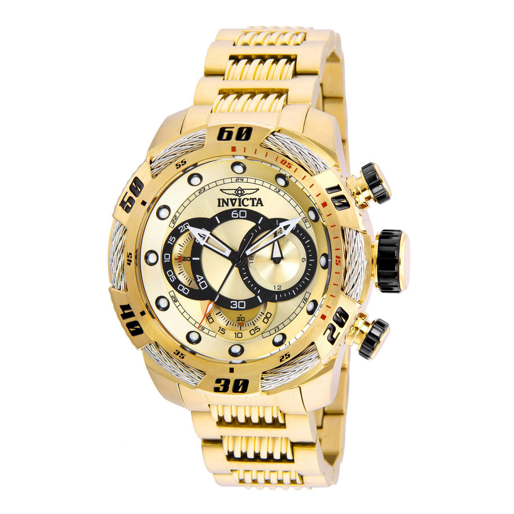 RELOJ PARA HOMBRE INVICTA SPEEDWAY 25482 DORADO – Invicta Perú
