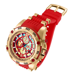 RELOJ HOMBRE DE ACERO PARA HOMBRE INVICTA MARVEL 26796 - ROJO