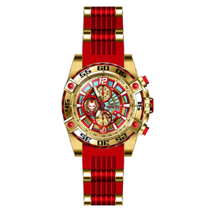 RELOJ HOMBRE DE ACERO PARA HOMBRE INVICTA MARVEL 26796 - ROJO