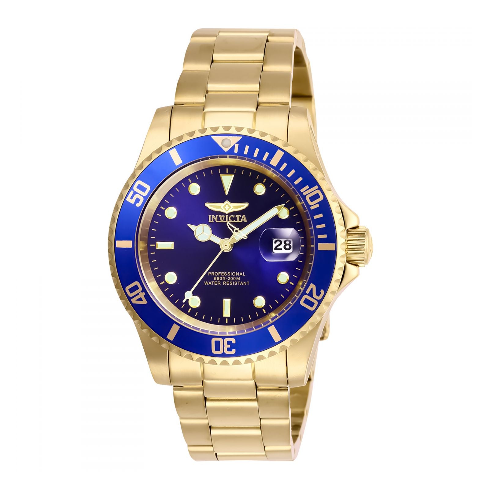 RELOJ  PARA HOMBRE INVICTA PRO DIVER 26974 - DORADO