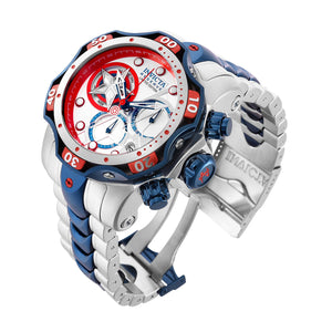 RELOJ CAPITAN AMERICA PARA HOMBRE INVICTA MARVEL 27039 - ACERO, AZUL OSCURO